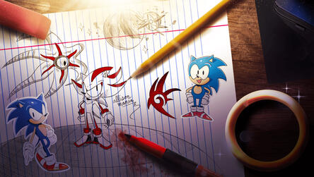 Sonic X Shadow: Arts &amp; Crafts